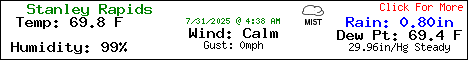 Current Weather Conditions in Blue Ridge, Georgia, USA