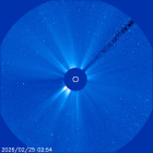 Latest LASCO C3 image of the Sun
