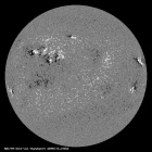 Latest SDO/HMI Magnetogram image of the Sun