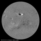 Latest SDO/HMI Magnetogram image of the Sun