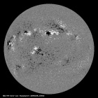Latest SDO/HMI Magnetogram image of the Sun