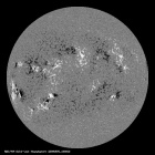 Latest SDO/HMI Magnetogram image of the Sun
