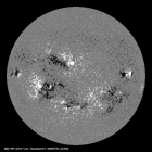 Latest SDO/HMI Magnetogram image of the Sun