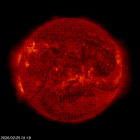 SOHO EIT 304 image of the sun